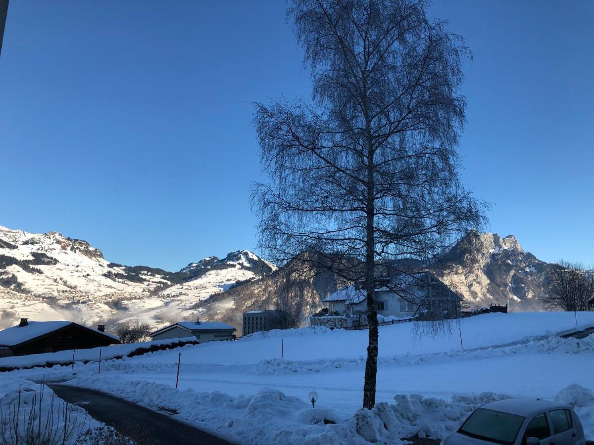 Ferienwohnung Naehe Flumserberg Ski Wandergebiet Filzbach Eksteriør bilde